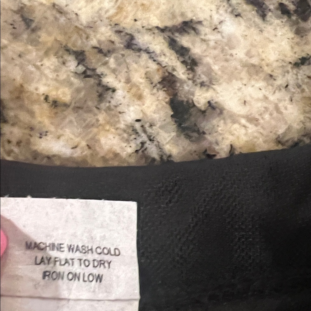 NWT Joah Brown Pleated Sheer Pant in Black  Mesh in Size M - Picture 11 of 11